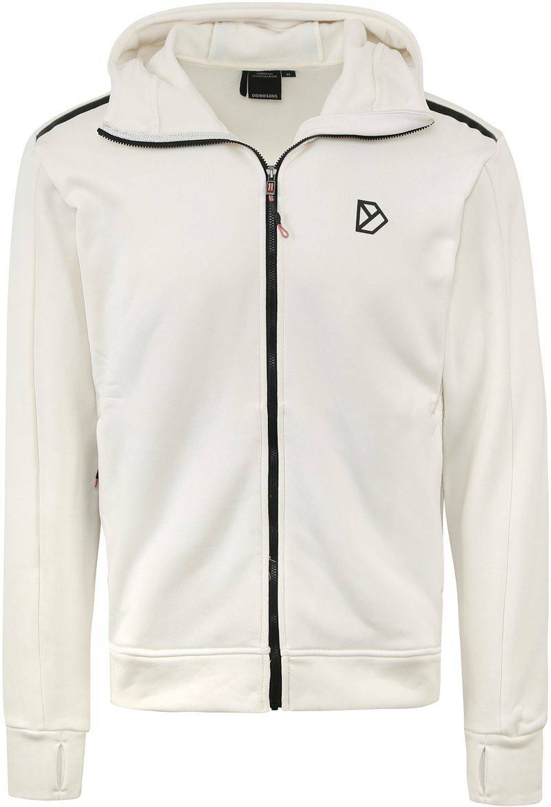 Didriksons Acke Strickjacke Off-White - Größe XXL von Didriksons