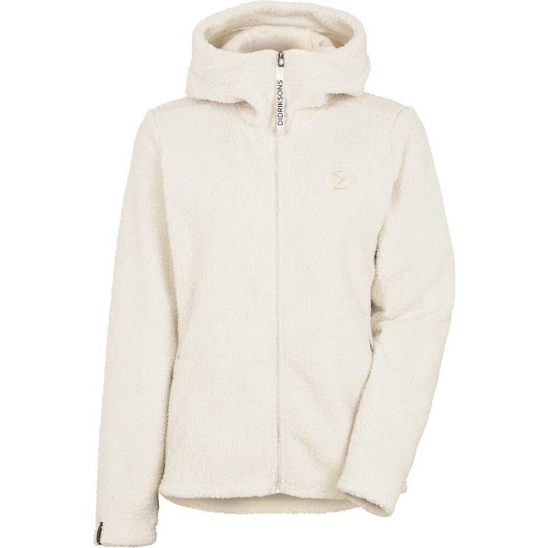 Didriksons Anniken FZ 2 Damen Fleecejacke shell white 36 von Didriksons