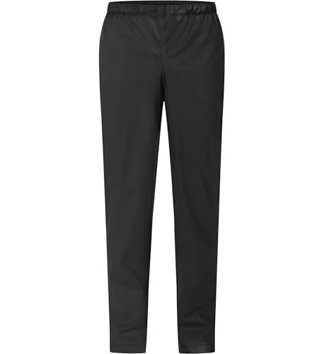 Didriksons Avon Uni Pants Galon – Uni wasserdichte Hose – Uni-Regenhose, Schwarz , M von Didriksons