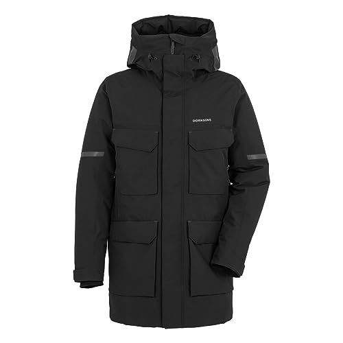 Didriksons Herren Winterjacke Drew Parka 7 black schwarz - M von Didriksons