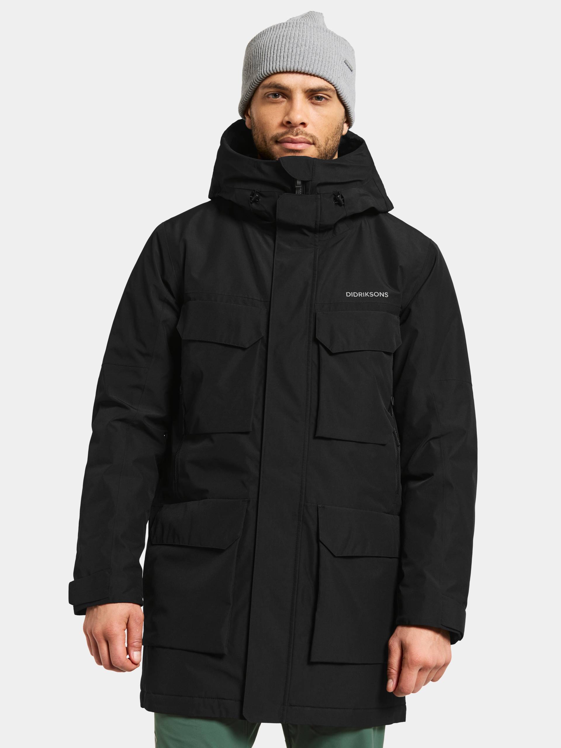Didriksons - DREW USX PARKA 8 black - Gr. - S von Didriksons