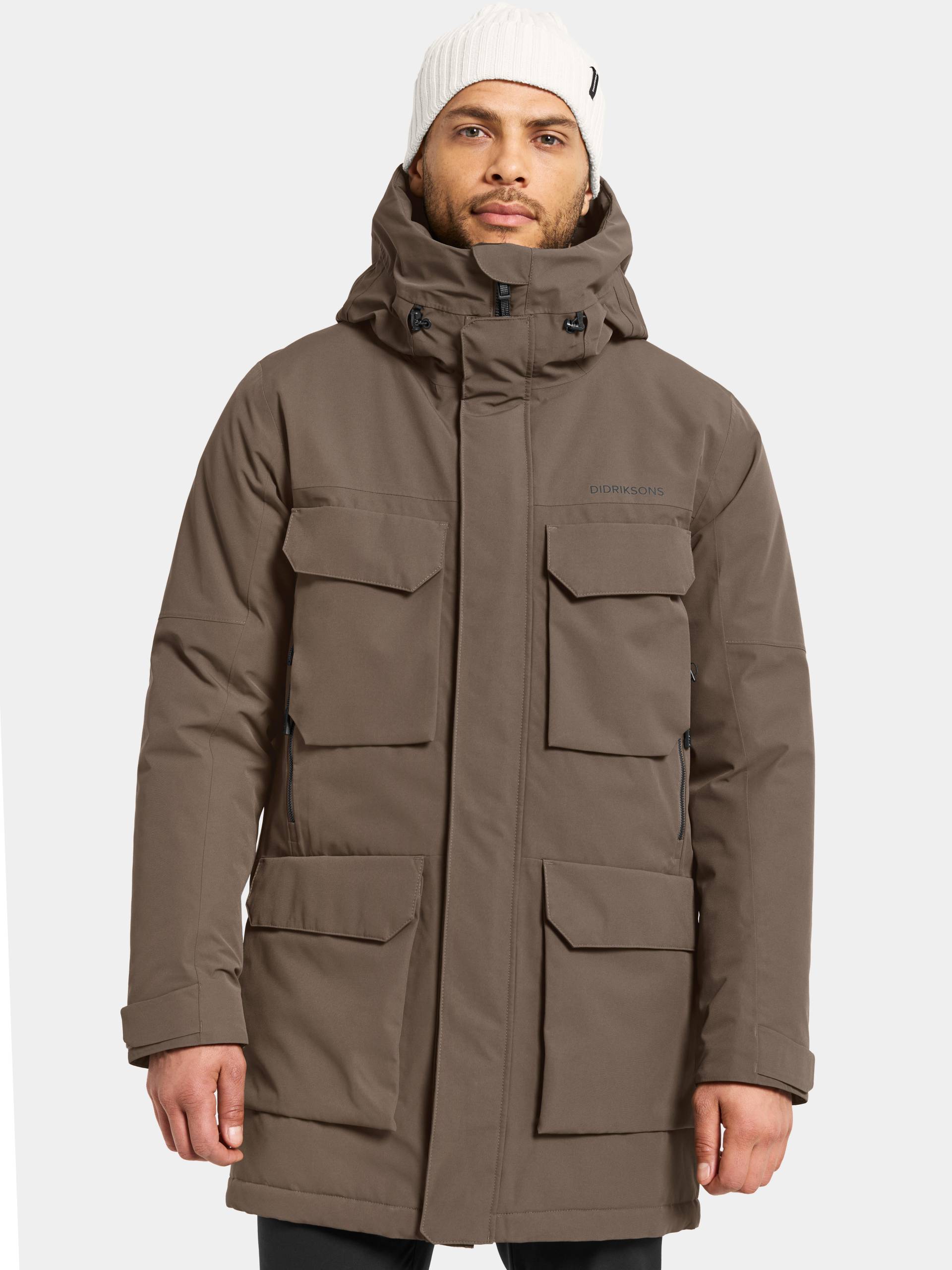 Didriksons - DREW USX PARKA 8 mocha brown - Gr. - XL von Didriksons