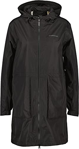 Didriksons Damen Bella 2 Parka, black, 36 von Didriksons