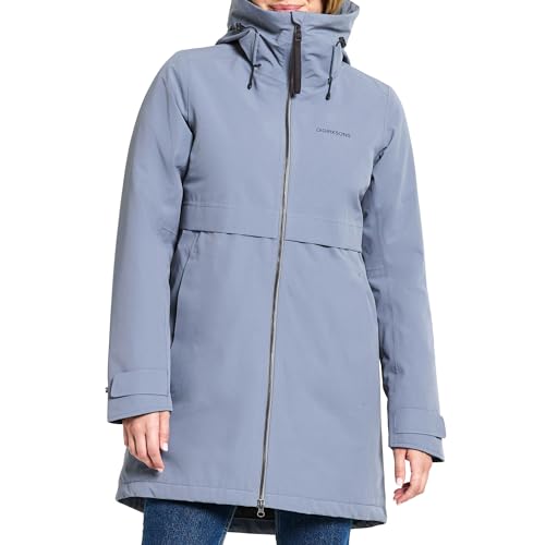 Didriksons Damen Helle 5 Parka, glacial blue, 36 von Didriksons