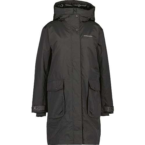 Didriksons Damen Ilsa Parka, black, 42 von Didriksons