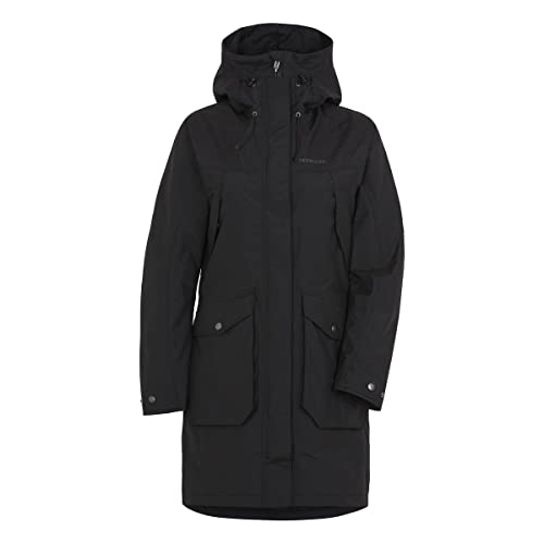 Didriksons Damen Parka Thelma 7 Black schwarz - 36 von Didriksons