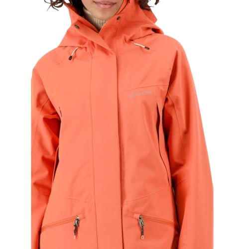 Didriksons Damen Regenjacke Ilma Parka brique red orange - 40 von Didriksons