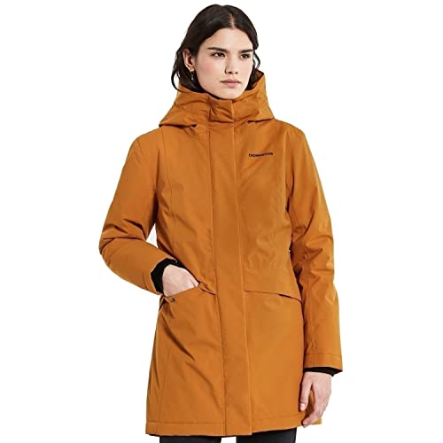 Didriksons Damen Winterjacke Cajsa Parka 4 Cayenne Ocker braun - 36 von Didriksons