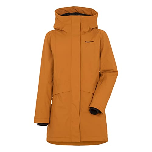 Didriksons Damen Winterjacke Cajsa Parka 4 Cayenne Ocker braun - 36 von Didriksons