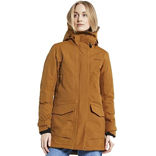 Didriksons Damen Winterjacke Frida Parka 6 cayenne ocker braun - 46 von Didriksons