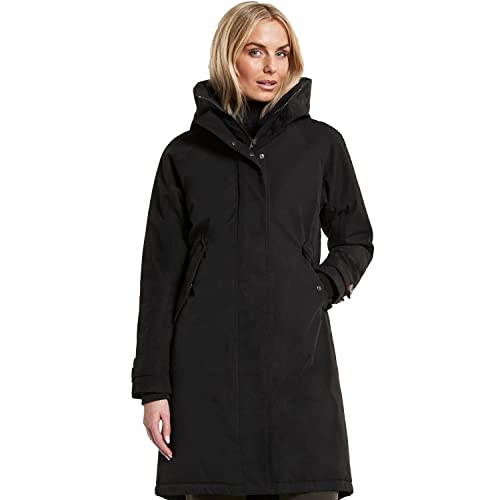 Didriksons Damen Winterjacke Luna Parka 4 Black schwarz - 46 von Didriksons