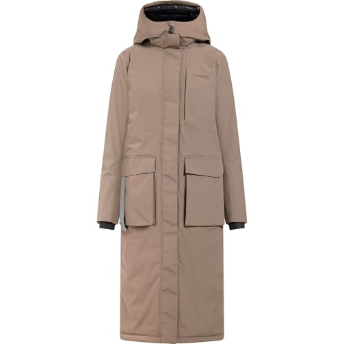 Didriksons Damen Wintermantel Leya Parka Long 3 mocha brown braun - 40 von Didriksons