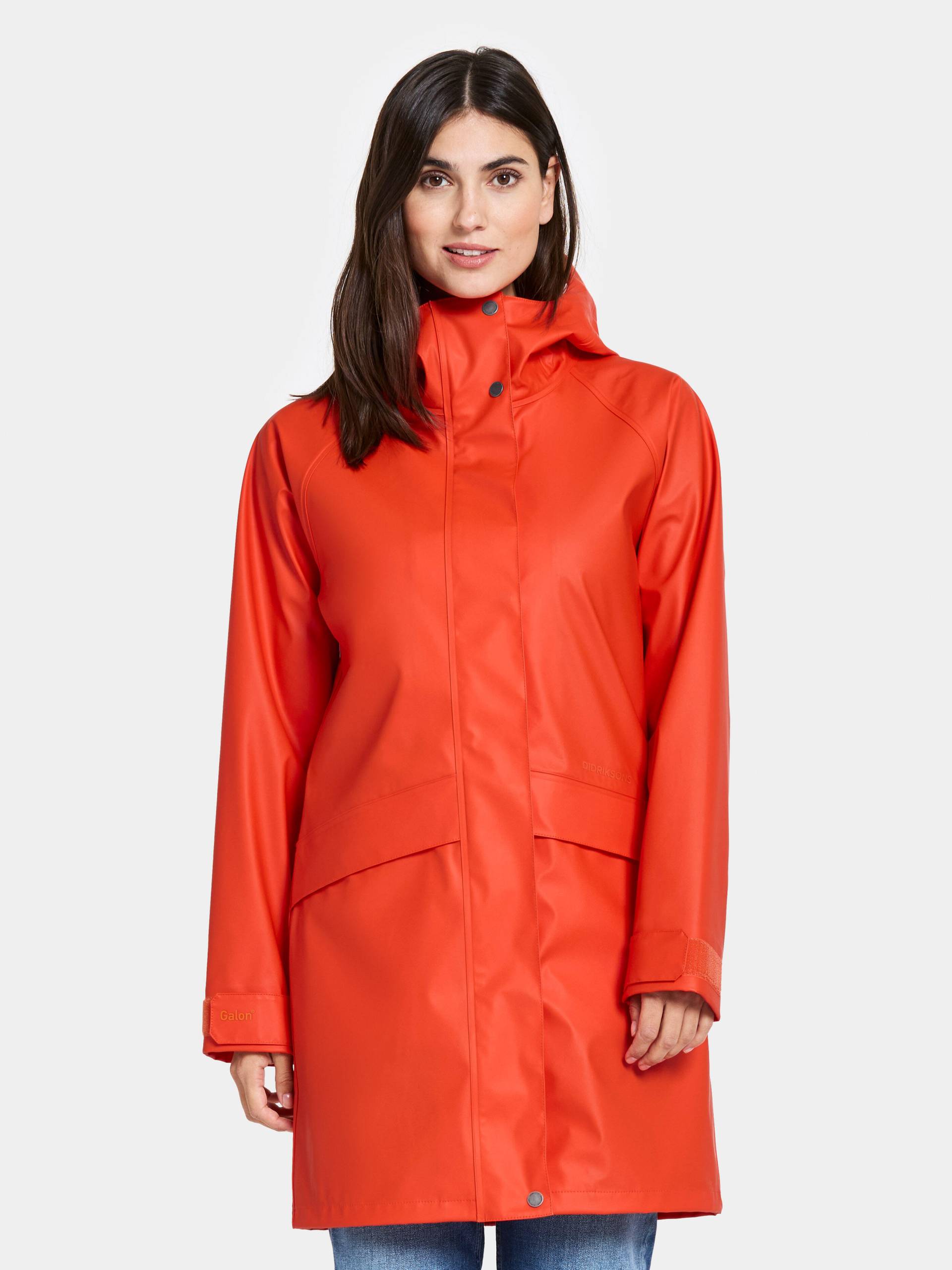 Didriksons - ELLY WNS PARKA 4 tangerine red - Gr. - 40 von Didriksons