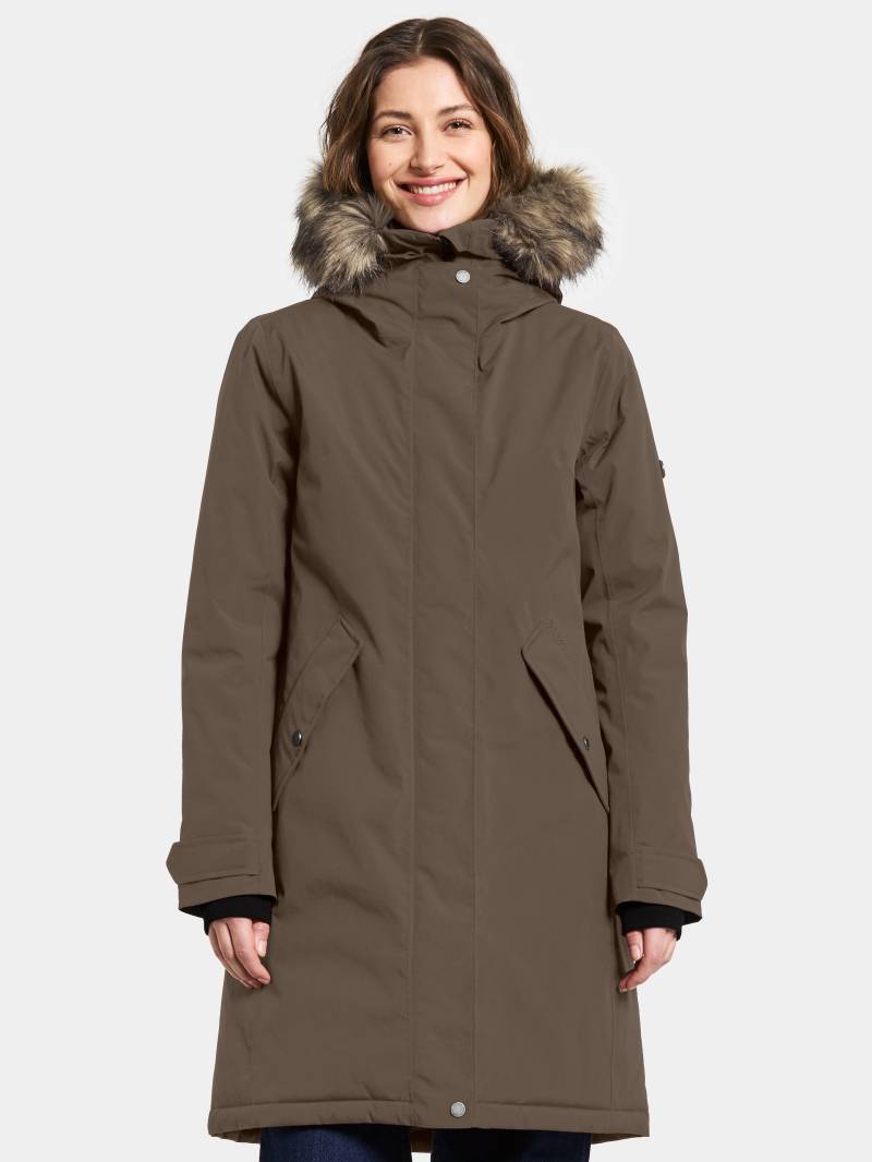 Didriksons - ERNA WNS PARKA mocha brown - Gr. - 44 von Didriksons