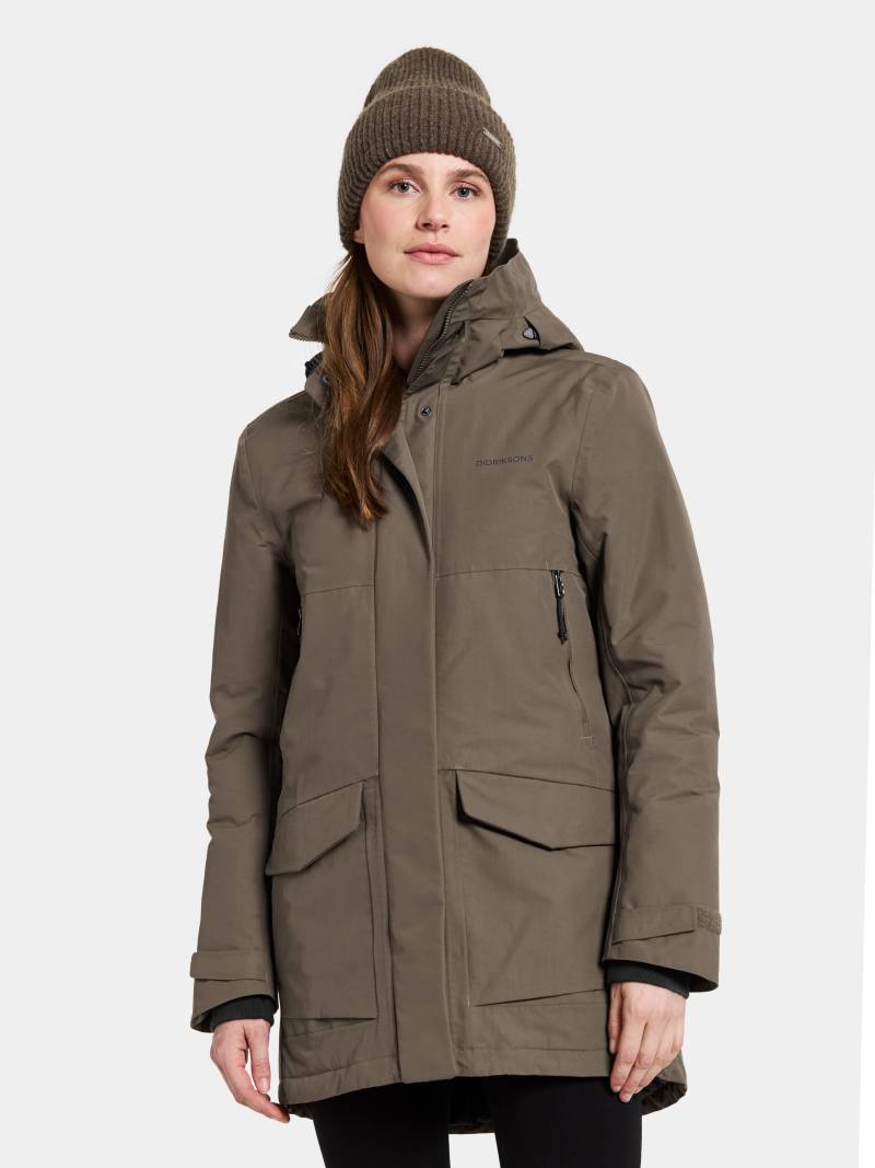 Didriksons - FRIDA WNS PARKA 7 mocha brown - Gr. - 42 von Didriksons