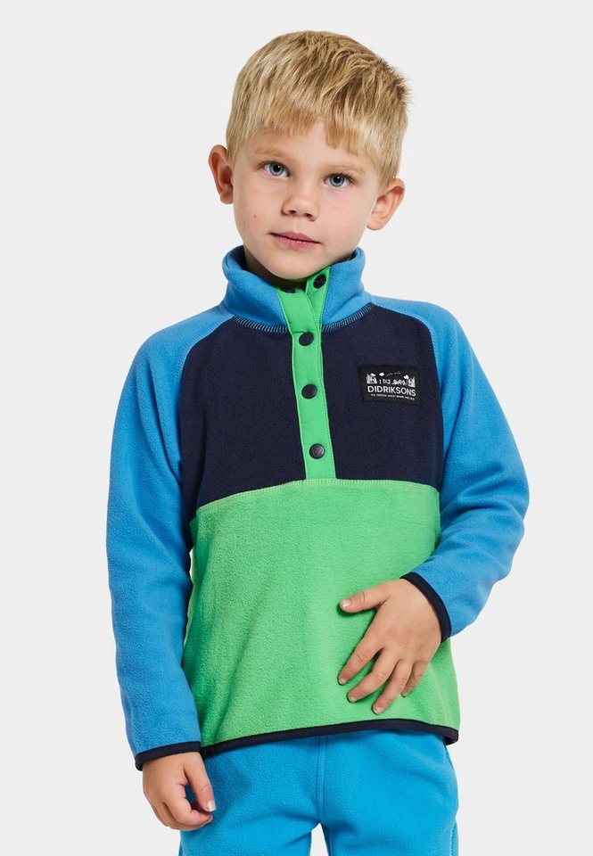 Didriksons Fleecejacke MONTE KIDS HALF BU 3 von Didriksons