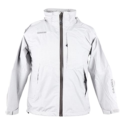 Didriksons Flite Printed Junior Jacket - Kinderjacke, Farbe:Bone Quad/Black, Größe_Kinder:160 von Didriksons