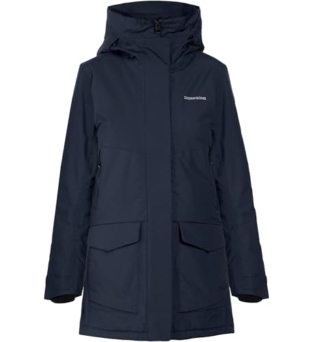 Didriksons Frida 7 - Damen Parka, Größe:42, Farbe:dark night blue von Didriksons