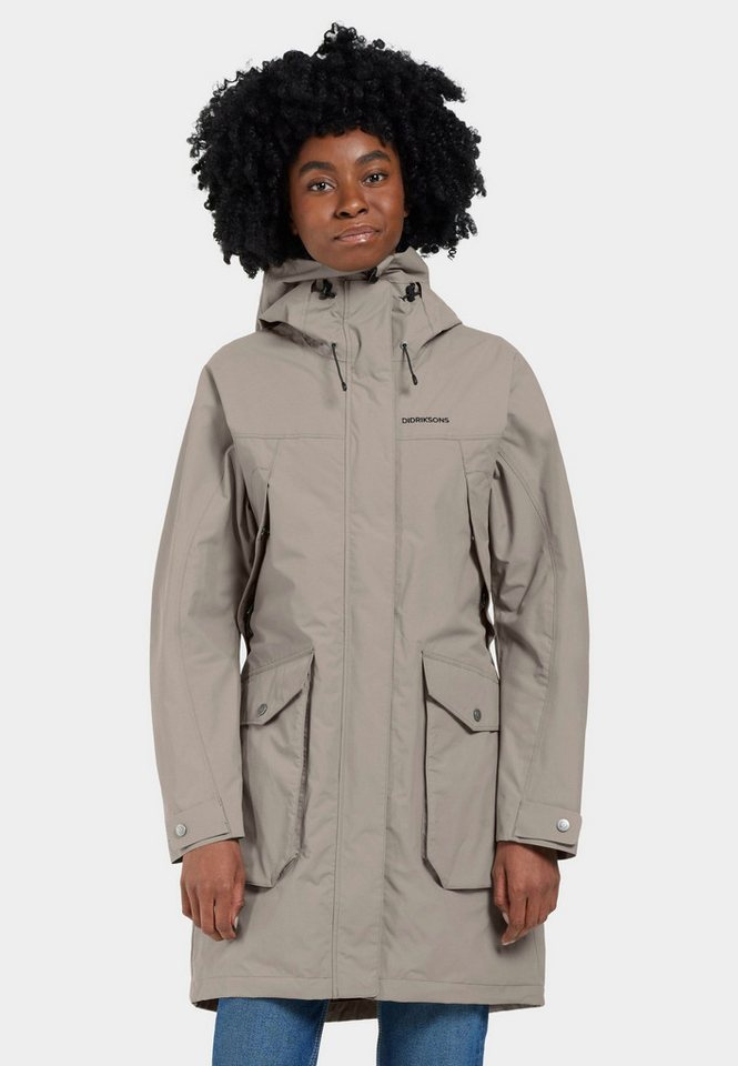 Didriksons Funktionsparka Damen Übergangsjacke Regenjacke Wasserdicht THELMA von Didriksons