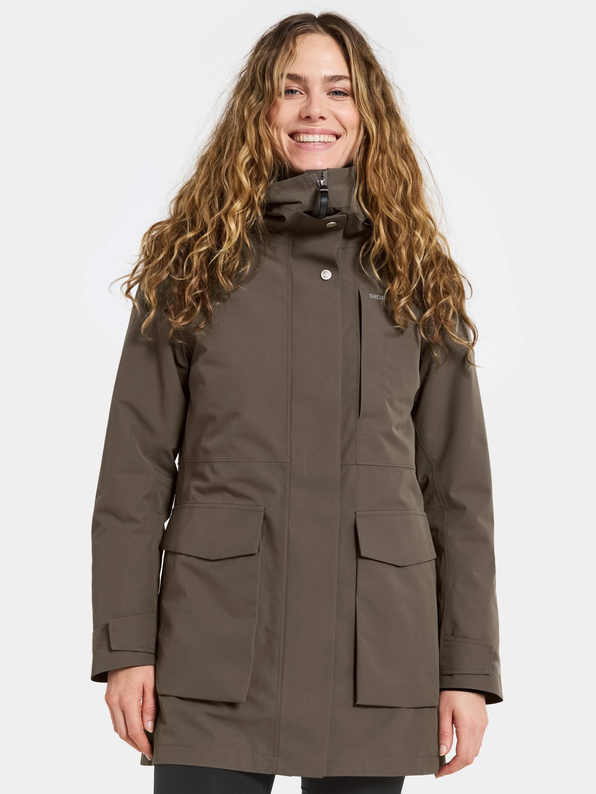 Didriksons - HARRIET WNS PARKA mocha brown - Gr. - 40 von Didriksons
