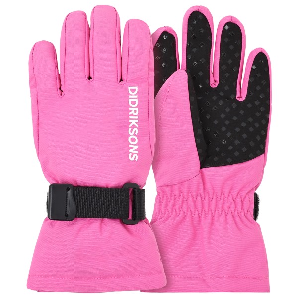 Didriksons - Kid's Biggles Gloves 3 - Handschuhe Gr 6/8 rosa von Didriksons