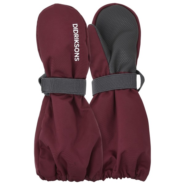 Didriksons - Kid's Biggles Mitten 7 - Handschuhe Gr 6-8 Years rot von Didriksons