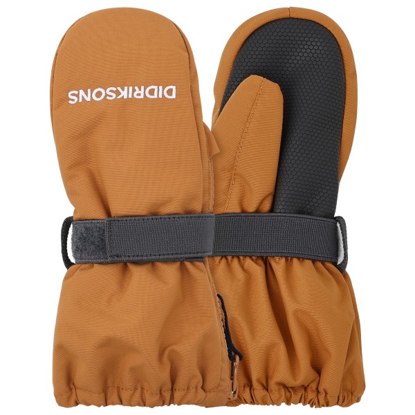 Didriksons - Kid's Biggles Zip Mitten 8 - Handschuhe Gr 4-6 Years orange von Didriksons
