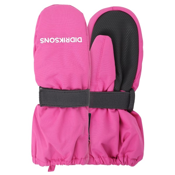 Didriksons - Kid's Biggles Zip Mitten 8 - Handschuhe Gr 4-6 Years rosa von Didriksons