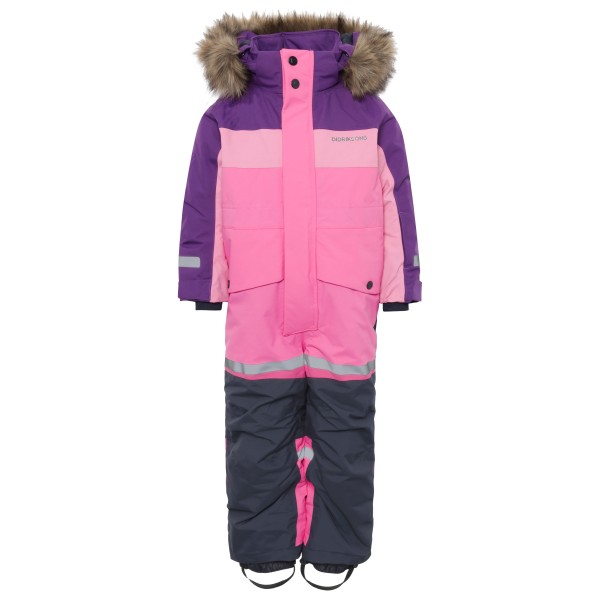 Didriksons - Kid's Bjärven Cover 4 - Overall Gr 140 rosa von Didriksons