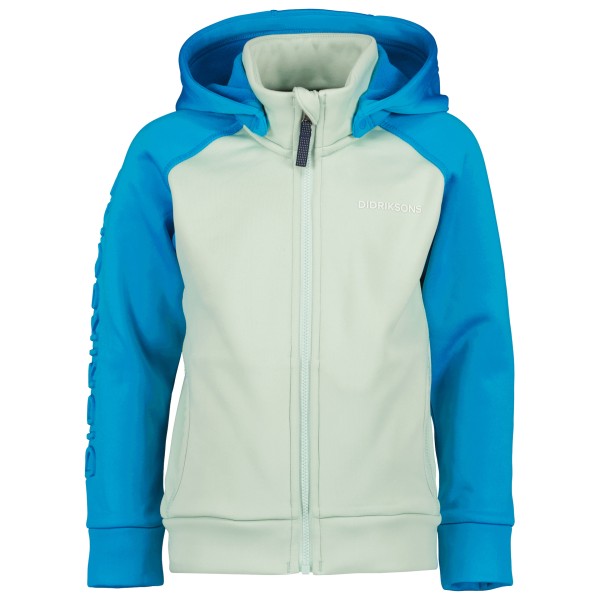 Didriksons - Kid's Corin Full Zip - Fleecejacke Gr 130 grün/blau von Didriksons