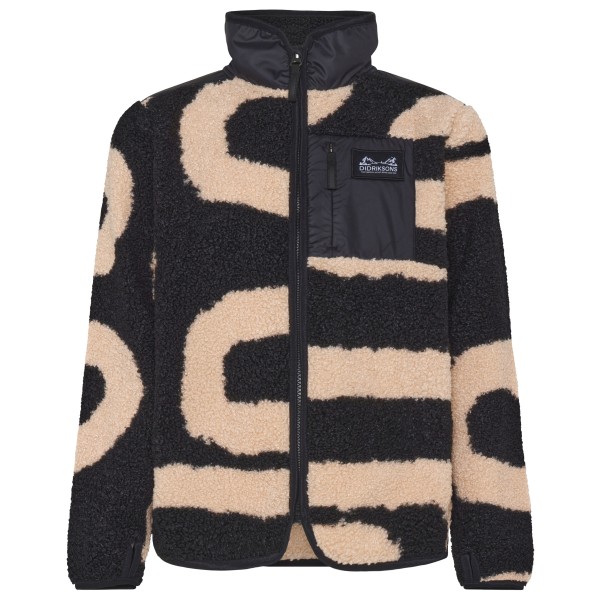 Didriksons - Kid's Exa PR FZ 2 - Fleecejacke Gr 140 schwarz von Didriksons
