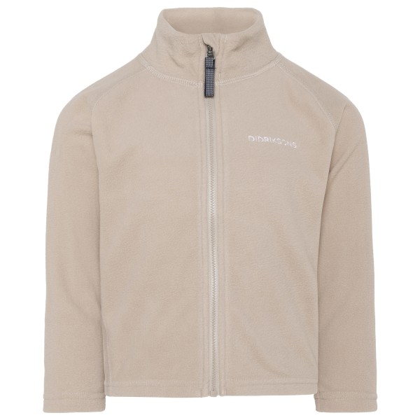 Didriksons - Kid's Monte Full-Zip 10 - Fleecejacke Gr 80 beige von Didriksons