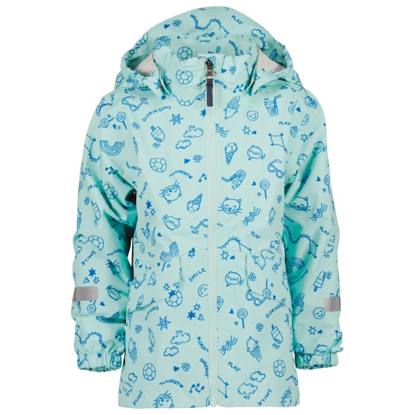 Didriksons - Kid's Norma Jacket 3 - Regenjacke Gr 130 blau von Didriksons