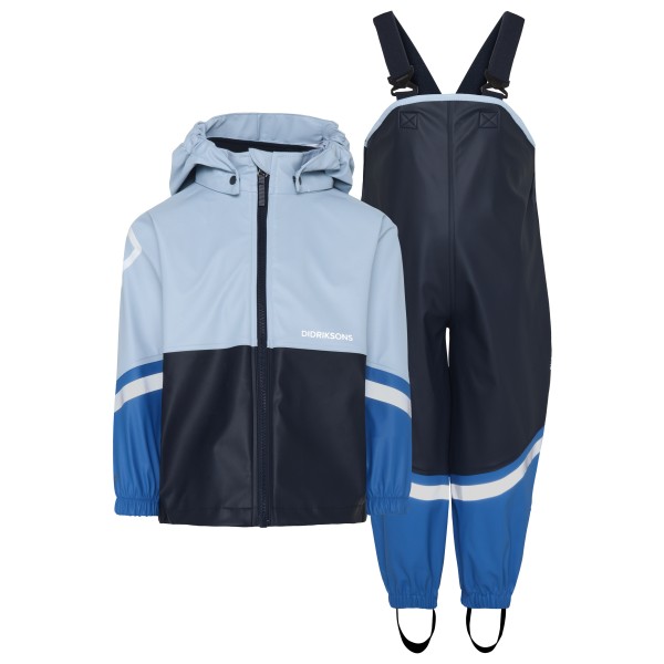 Didriksons - Kid's Waterman Set 12 - Regenset Gr 120 blau von Didriksons