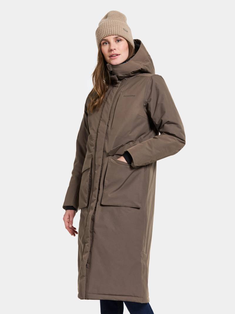 Didriksons - LEYA WNS PARKA L 4 mocha brown - Gr. - 38 von Didriksons