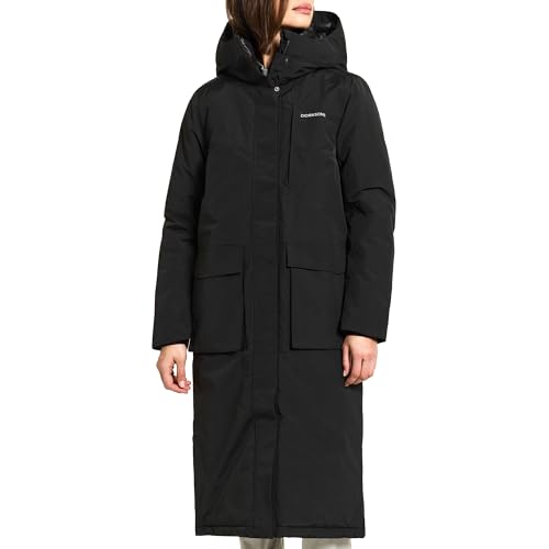 Didriksons Damen Parka Leya Long 3 black 42 von Didriksons