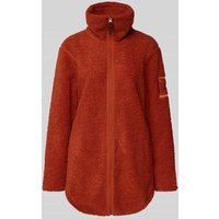 Didriksons Loose Fit Jacke aus Teddyfell Modell 'Umi' in Orange, Größe 42 von Didriksons