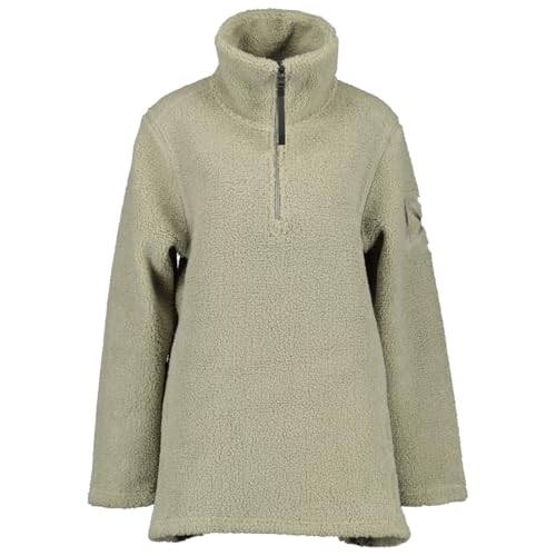 Didriksons Marina - Damen Half-Zip, Größe:36, Farbe:wilted Leaf von Didriksons