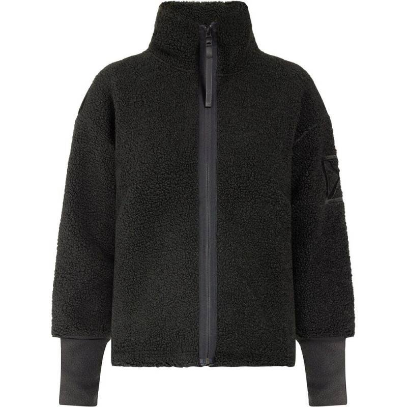 Didriksons Mella FZ 3 Damen Fleecejacke black 34 von Didriksons