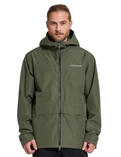 Didriksons - Nordic Jacket - Herren Outdoorjacke - Wasser- und Winddicht - Grün, dunkelgrün, M von Didriksons