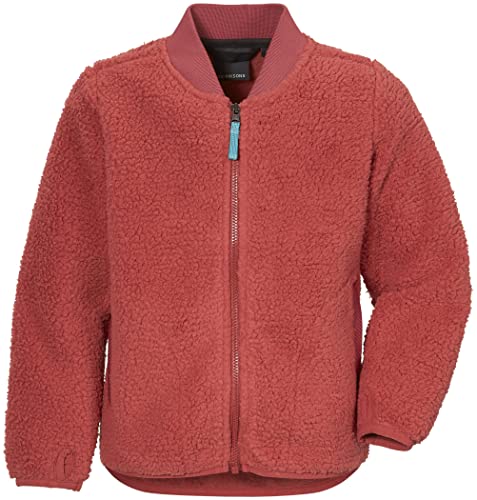 Didriksons Ohlin 4 Full Zip Sweat Jacke Kinder rot Kindergröße 100 2021 Funktionsjacke von Didriksons