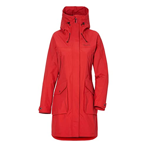 Didriksons - Regenmantel für Damen - Thelma Parka 6 - Rot,36 von Didriksons