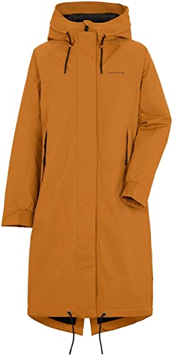 Didriksons W Alicia Parka 2 Braun - Wasserdichter Warmer Damen Parka, Größe 38 - Farbe Cayenne von Didriksons