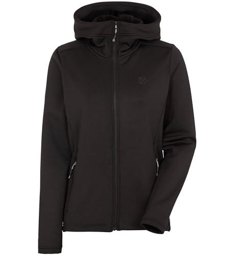 Didriksons W Anneli Fullzip 2 Schwarz - Technische isolierende Damen Fleece Jacke, Größe 36 - Farbe Black von Didriksons