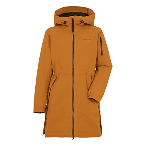 Didriksons W Ella Parka Braun - Warmer wasserdichter Damen Winterparka, Größe 38 - Farbe Cayenne von Didriksons