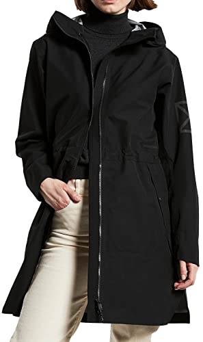 Didriksons W Enja Parka Schwarz - Funktioneller stylischer Damen Parka, Größe 36 - Farbe Black von Didriksons