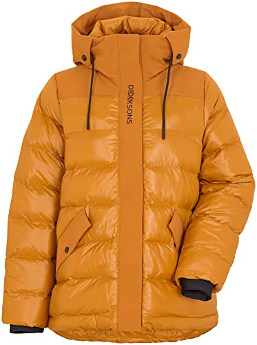 Didriksons W Filippa Jacket Braun - Modische warme Damen Winterjacke, Größe 36 - Farbe Cayenne von Didriksons