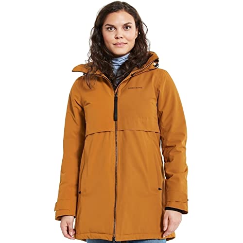 Didriksons W Helle Parka 5 Braun - Wasserdichter atmungsaktiver Damen Winter Parka, Größe 38 - Farbe Cayenne von Didriksons