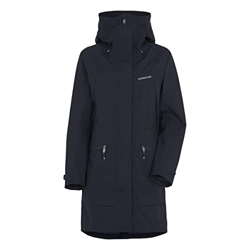 Didriksons W Ilma Parka 5 Blau, Damen Anoraks, Größe 36 - Farbe Dark Night Blue von Didriksons