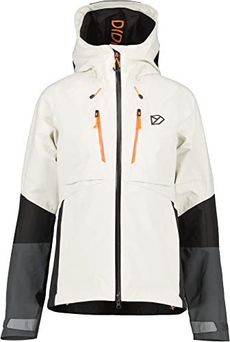 Didriksons W Indus Jacket Weiß - Technische wasserdichte Damen Jacke, Größe 36 - Farbe White Foam von Didriksons